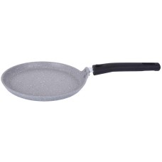Сковорода KUKMARA сбмс220-1а блинница Светлый мрамор 22 см. съем. ручка