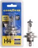 Лампа галогенная GOODYEAR GY014125 лампа галогенная автомобильная Н4 12V 60/55W P43t More Light (блистер)