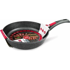 Сковорода НЕВА МЕТАЛЛ ПОСУДА L18024i а/пр литая 24см съемн/руч индукция Гранит 550000524
