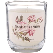 Свеча LEFARD 625-121 ROSE GERANIUM ароматизированная в стакане 7,5*8,5см