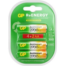 Аккумулятор GP (20274) ReEnergy - емкость 2650 мАч