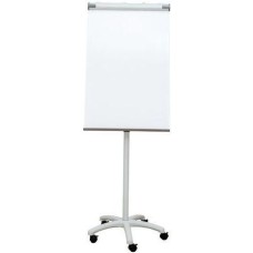 CACTUS Флипчарт CS-FCR-M67x105 магнитно-маркерная меламиновая 67x105см на роликах