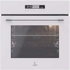 Духовой шкаф электрический LEX EDS 1000 WH белый/серебристый