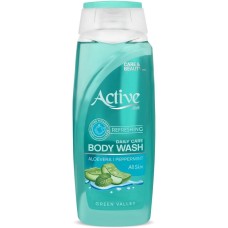 Гель для душа ACTIVE CARE & BEAUTY. Освежение. 400 мл. Green 532302066