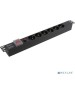 Exegate EX280830RUS Блок розеток ExeGate ServerPro PDU-19H605 Al-6S-C14-SW-O, 19