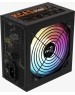 AEROCOOL Блок питания KCAS PLUS GOLD 850W ARGB, 850Вт, 120мм, черный, retail [kcas plus 850g]
