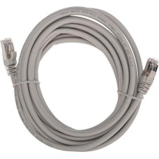 REXANT Шнур коммутационный патч-корд S/FTP, CAT 6A (10G), RJ45-RJ45, 28AWG, LSZH, серый, 5м
