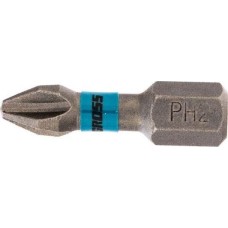 Бита GROSS Бита торсионная PH2 x 25 мм, для ударных шуруповертов, 10 шт. 11482