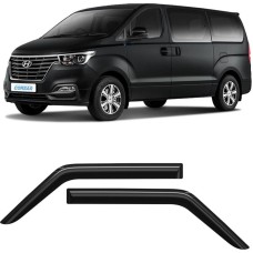 Дефлекторы CORSAR Дефлекторы Hyundai Grand Starex I 07-18 фургон, нак., 2шт
