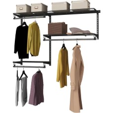 ПРАКТИК HOME Гардеробная система GS 09G металл, 1000x1600x350мм графит [s70199918715]