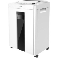 DELI Шредер ET053 белый с автоподачей (секр.P-4) фрагменты 16лист. 23лтр