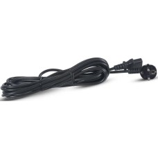 CABEUS Шнур питания PC-186-VDE-3M C13-Schuko проводник.:3x0.75мм2 3м 220/250В 6А черный