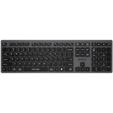 Клавиатура A4TECH Клавиатура FBX50C черный USB беспроводная BT/Radio slim Multimedia (FBX50C GREY)