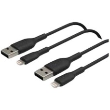 BELKIN Кабель USB-A To Lightning 2шт. Длина: 1м. Цвет: черный