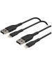 BELKIN Кабель USB-A To Lightning 2шт. Длина: 1м. Цвет: черный