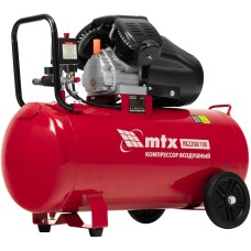 MTX Компрессор воздушный КК-2200/100, 2,2 кВт, 350 л/мин, 100 л, прямой привод, масляный 58033