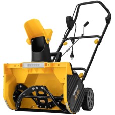 DENZEL Электрическая снегоуборочная машина ESB-460-M, 1.8 кВт, металлический шнек, LED фара 97628