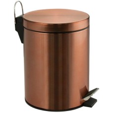 САНАКС - Ведро из нержавеющей стали, с педалью, круглое, 5 литров, цвет МЕДЬ. 105-М