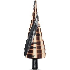 KRAFTOOL COBALT 4-39мм, 14 ступеней, азотирование, винтовая спираль, сверло ступенчатое(29691-4-39-14)