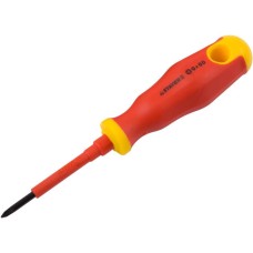 STAYER Electro, PH0 х 60 мм, диэлектрическая отвертка, Professional (25142-0-06)