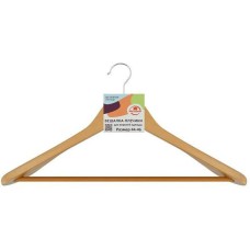 MULTIDOM Вешалка-плечики для верхней одежды. Размер 44-46. (натур.цв.) GE26-129