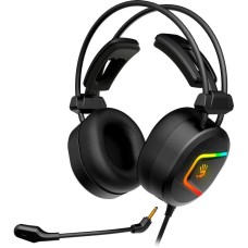 A4TECH Наушники с микрофоном Bloody MC750 черный 2.3м мониторные USB оголовье (MC750 BLACK)
