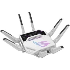 ASUS Wi-Fi роутер GT-BE19000AI, Wi-Fi 7, BE19000, 2.4/5ГГц, 5 LAN, 2 WAN/LAN, 1xUSB, серый