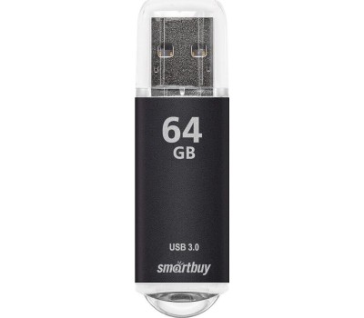 USB флеш SMARTBUY (SB64GBVC-K3) 64GB V-CUT BLACK USB 3.0