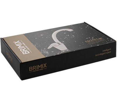 Смеситель BRIMIX 1089 Смеситель боковой тёмнобежевый