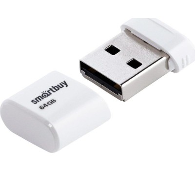 USB флеш SMARTBUY (SB64GBLARA-W) 64GB LARA WHITE