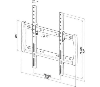 Кронштейн TRONE ТЕХНО-400 для 32
