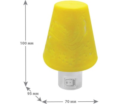 Светильник CAMELION (12908) NL-192 желтый
