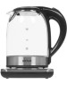 Чайник KITFORT КТ-657 нержавеющая сталь/черный (стекло)