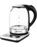 Чайник KITFORT КТ-657 нержавеющая сталь/черный (стекло)