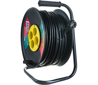 Удлинитель КАЛИБР Удлинитель на катушке УСК2-4-50 (2х2,5)