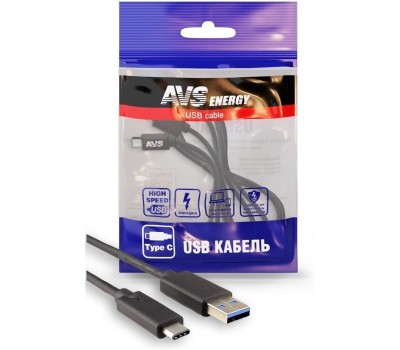 Кабель AVS TC-311 Type C (1м USB 3.0)