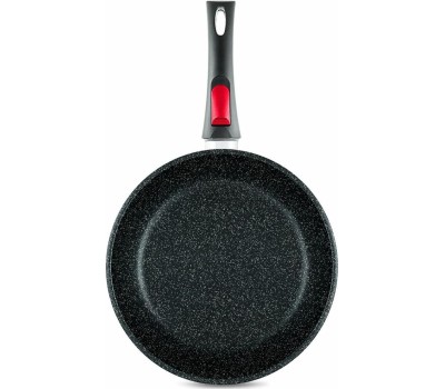 Сковорода НЕВА МЕТАЛЛ ПОСУДА L18024i а/пр литая 24см съемн/руч индукция Гранит 550000524