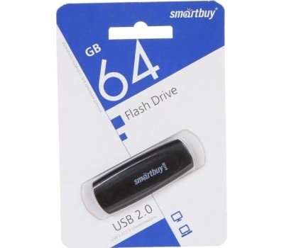 USB-флэш SMARTBUY (SB064GB2SCK) UFD 2.0 064GB Scout Black черный