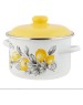 Кастрюля APPETITE 6RD181M CITRON эмал цил 3,0л