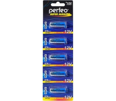 Батарейки PERFEO (PF_4003) 27A/5BL SUPER ALKALINE