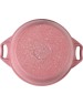 Кастрюля KUKMARA к21tsr а/пр литая 2,0л стекл/кр Trendy style rose