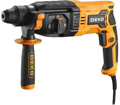 Перфоратор сетевой DEKO ZKH950 в кейсе с набором из 5 буров SDS+, 1050 Вт 083-1005
