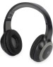 DIGMA Гарнитура накладные BT-15 черный/серый беспроводные bluetooth оголовье (BT-15BG)