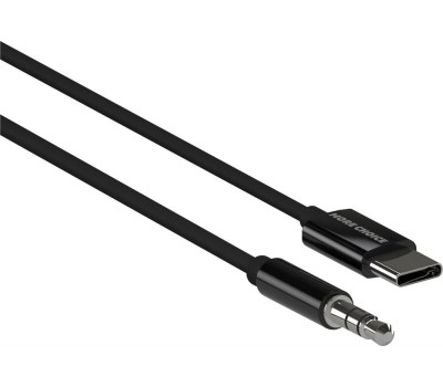 Кабель MORE CHOICE (4610196409844) UK28a AUX 3.5mm Type-C 1м Black