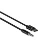 Кабель MORE CHOICE (4610196409844) UK28a AUX 3.5mm Type-C 1м Black