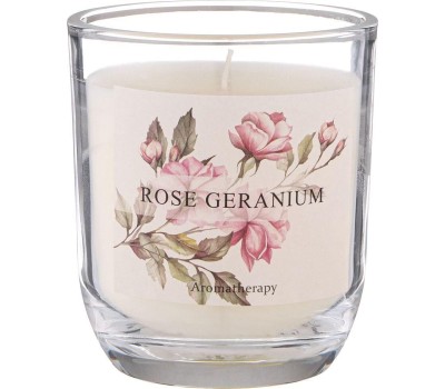 Свеча LEFARD 625-121 ROSE GERANIUM ароматизированная в стакане 7,5*8,5см