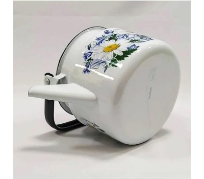 Чайник ЛЫСЬВА эмал 2,0л Ромашковое поле 27104П2