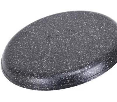 Сковорода KUKMARA Сбмт200-1а а/пр литая блинная 20см съемн/руч Темный мрамор