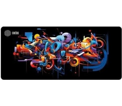 CACTUS Graffiti рисунок, ткань, 900х400х2мм [cs-mp-pro10хxl]