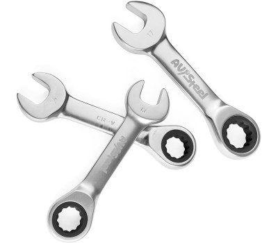 Набор ключей AV STEEL (AV-035362) 8-17мм 6 предм. в сумке